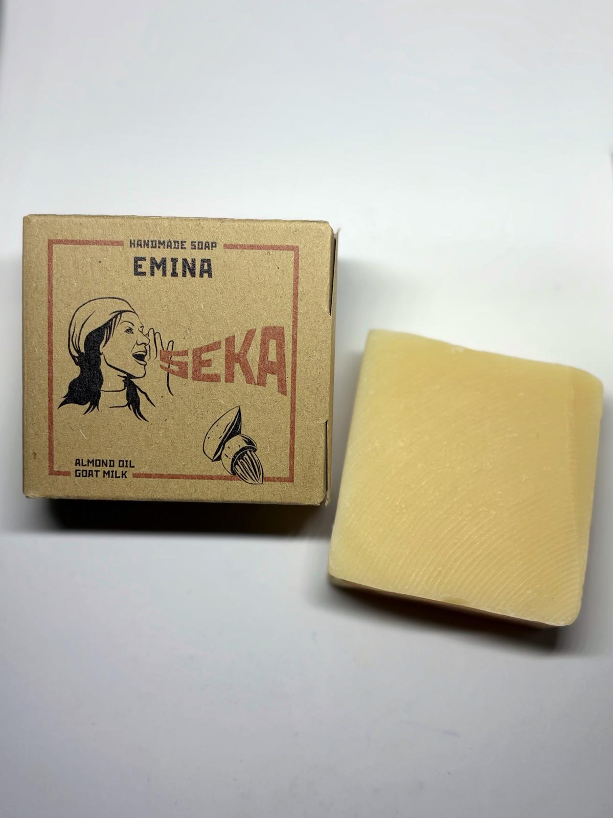 Seka Natural Vegan Soap With Goat Milk And Almond Oil