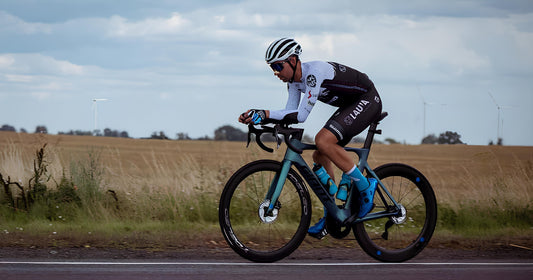 The world record holder in ultracycling, Arvis Sprude, boosts his body with Zinzino