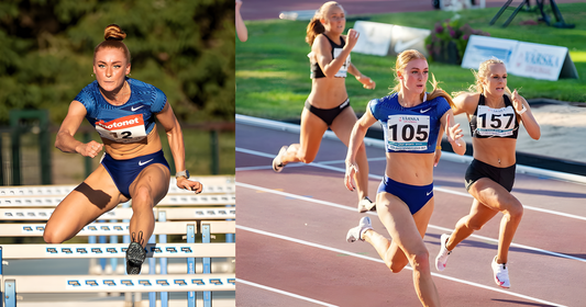 Estonian track and field athlete Kreete Verlin sprints to success