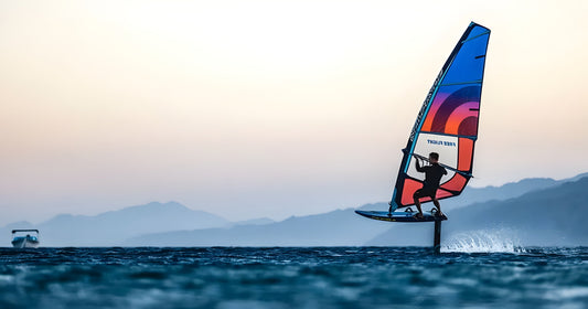 The windsurfer on his way to the Olympics, one wave (and one BalanceShot) after another