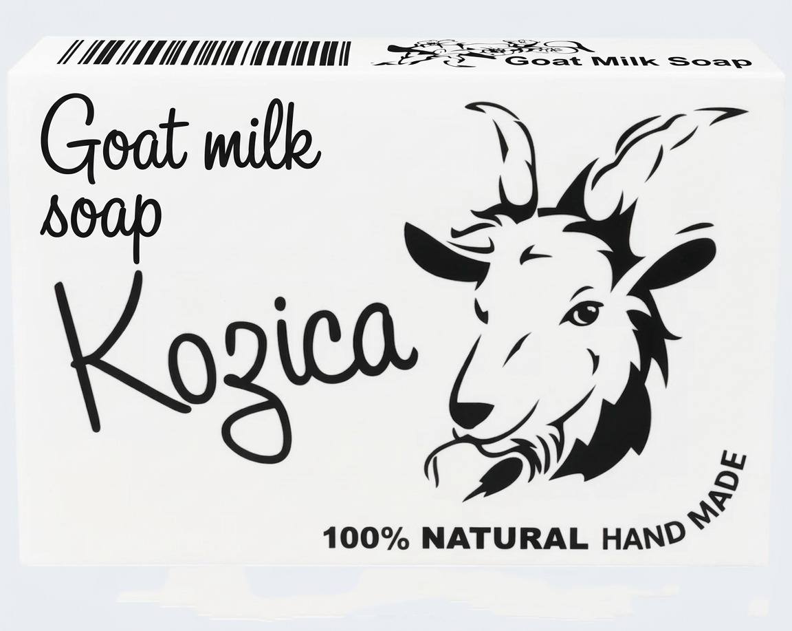 Kozica Handmade Natural Soap with Goat Milk Without Any Additives